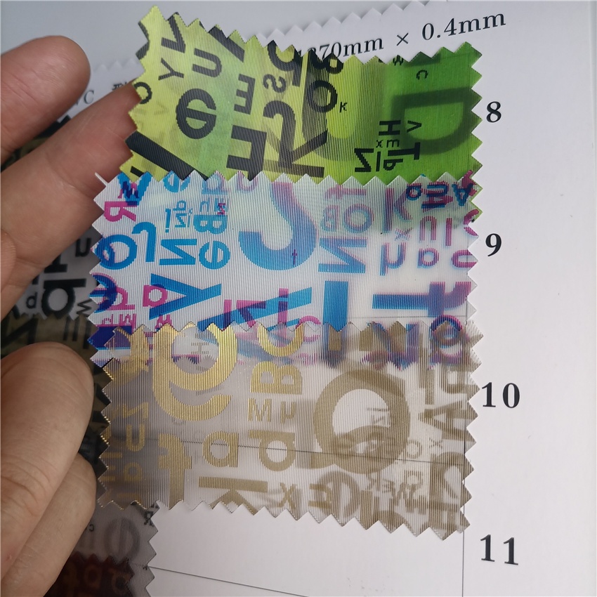 3D Lenticular Patch In Stock
