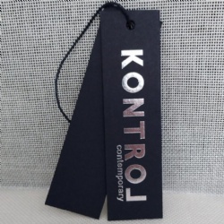 Black Cardboard Hangtag